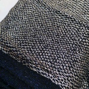 ΖΕΡΣΕΥ FOIL  ΧΡΥΣΟ ΜΠΛΕ ΣΧΕΔΙΟ ΔΙΧΤΥ