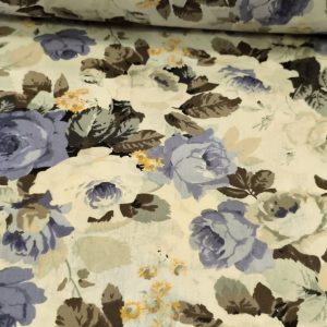 ΒΑΜΒΑΚΕΡΟ ΦΛΟΡΑΛ VINTAGE ΣΕ ΛΙΛΑ ΑΠΟΧΡΩΣΕΙΣ ΔΙΠΛΟΦΑΡΔΟ