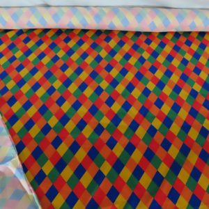 ΦΟΔΡΑ ΣΑΤΕΝ ΠΟΛΥΧΡΩΜΑ ΡΟΜΒΑΚΙΑ ΚΙΤΡΙΝΑ