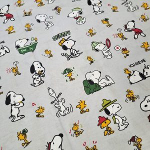 ΒΑΜΒΑΚΕΡΟ ΣΝΟΥΠΙ ΓΚΡΙ  ( Snoopy ) ΔΙΠΛΟΦΑΡΔΟ